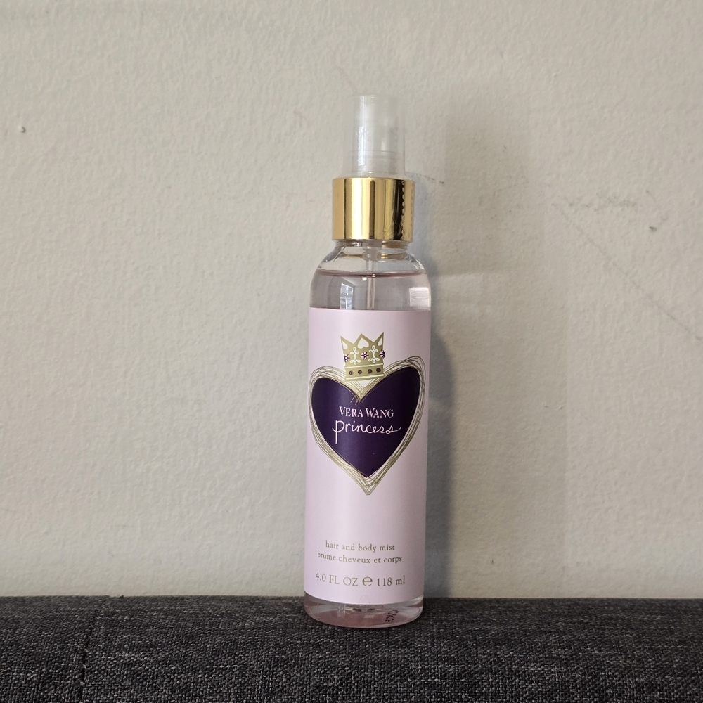 Vera Wang Princess Hair and Body Mist 4fl Oz 118ml - Picture 3 of 6